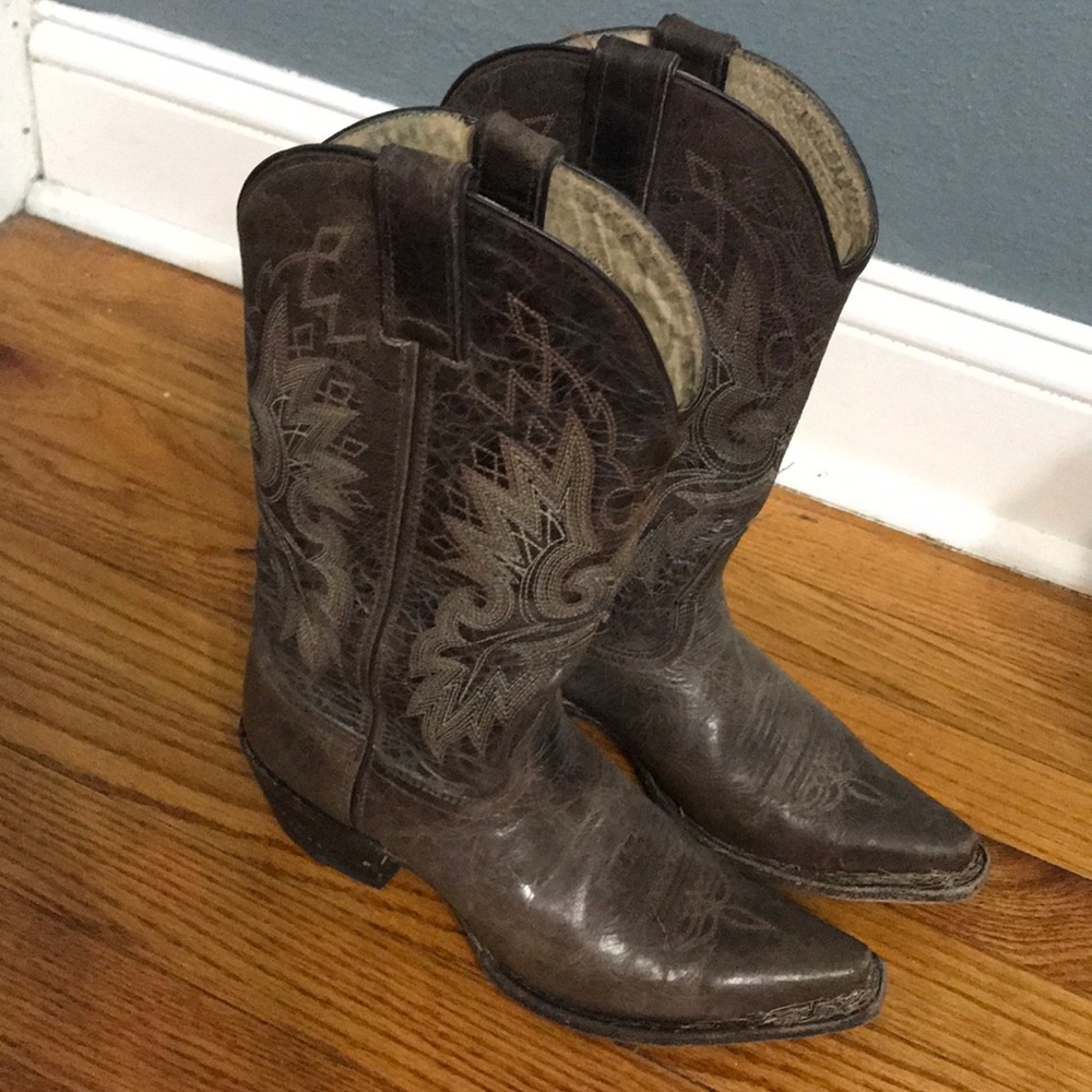 Cowboy boots 7.5 - Picture 6 of 8